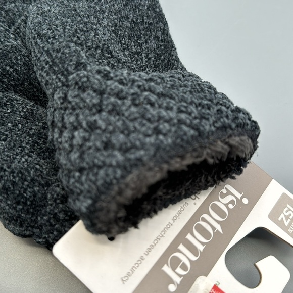 Isotoner Chenille Solid Glove Touch Screen Enabled Cold Weather Gloves - Picture 4 of 4